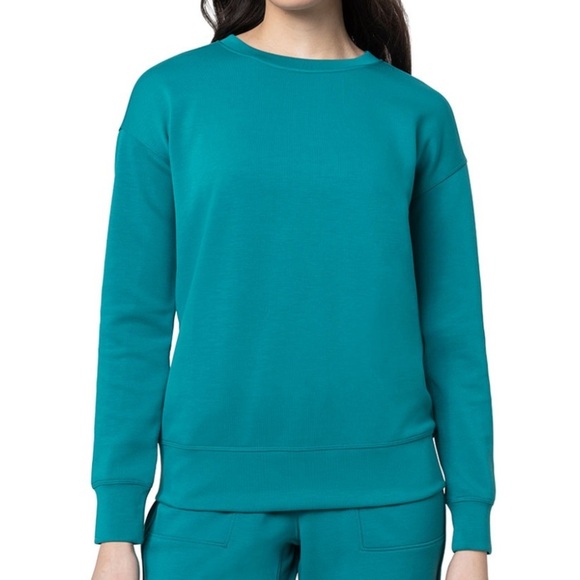 Mondetta Ladies' Scuba Long Sleeve Crewneck, Size: Small- NWT - Picture 2 of 3